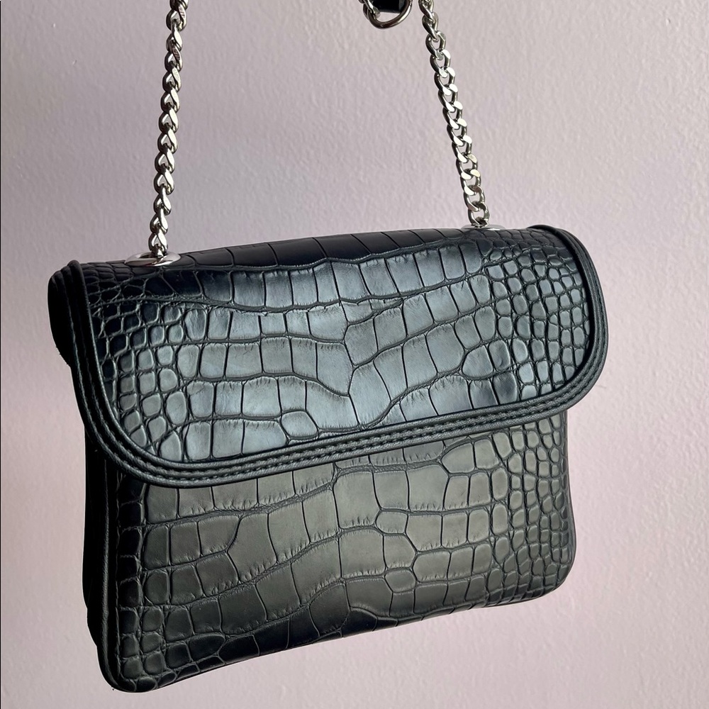Small Black Shoulder Bag Used Only One Time Like New